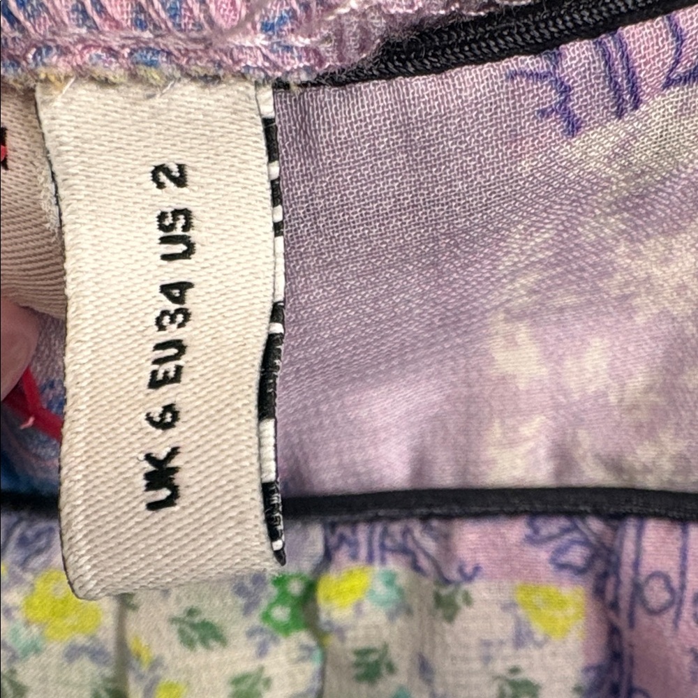 ASOS Multicolor Patchwork Blouse - Picture 3 of 10